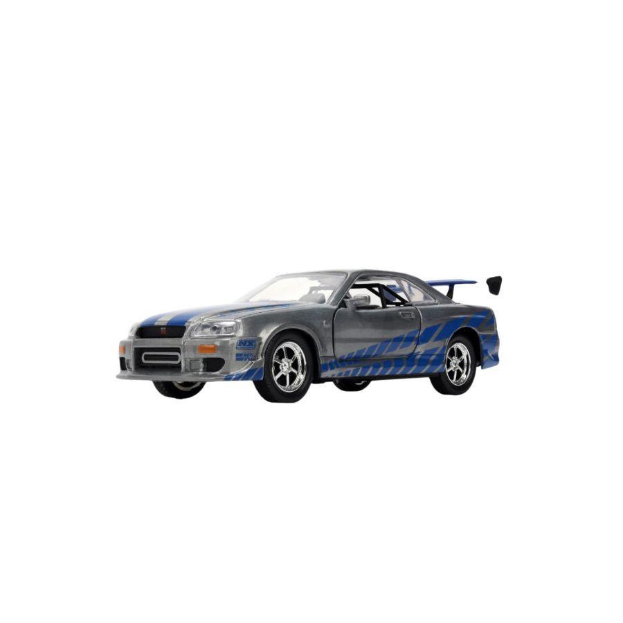 Fast & Furious - 1:32 Nissan Skyline GT-R BNR34 (Colour Brush) Diecast Vehicle