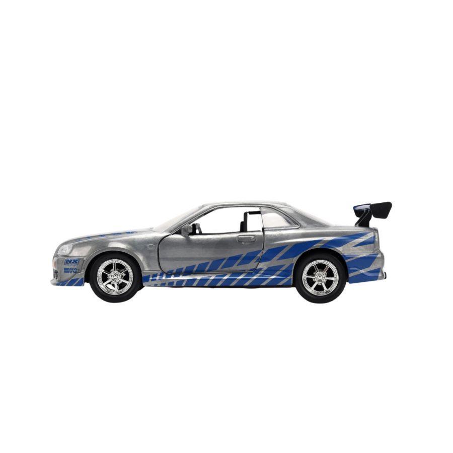 Fast & Furious - 1:32 Nissan Skyline GT-R BNR34 (Colour Brush) Diecast Vehicle