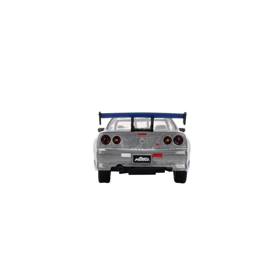 Fast & Furious - 1:32 Nissan Skyline GT-R BNR34 (Colour Brush) Diecast Vehicle