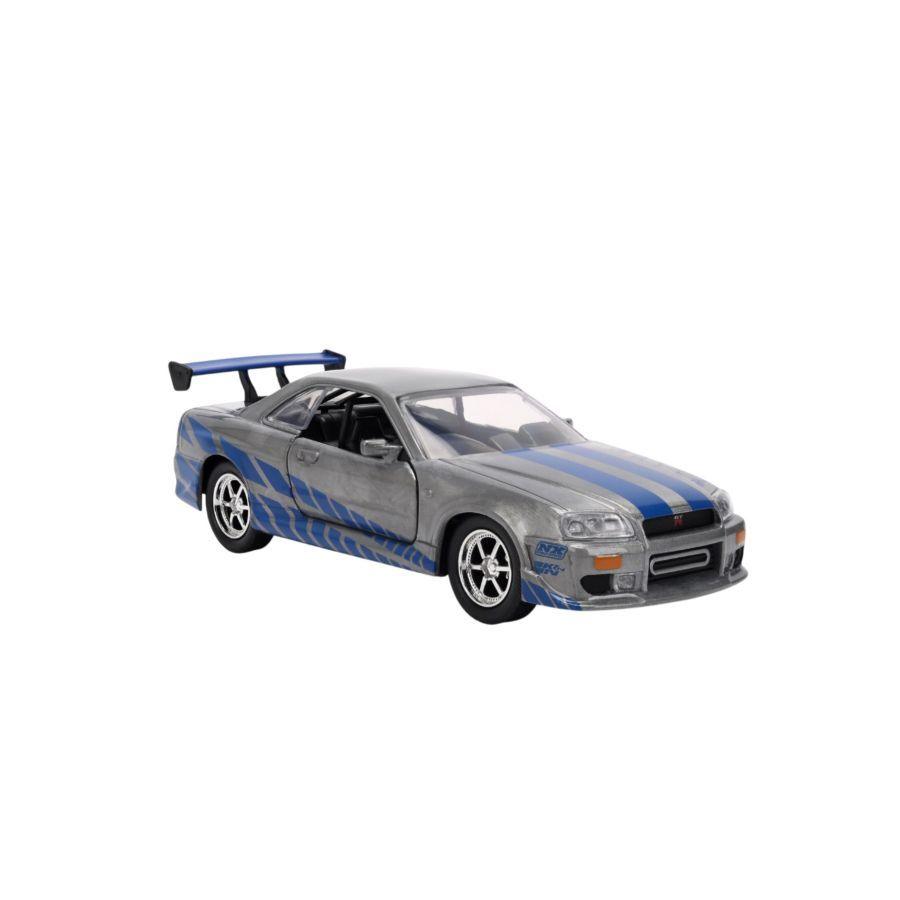 Fast & Furious - 1:32 Nissan Skyline GT-R BNR34 (Colour Brush) Diecast Vehicle