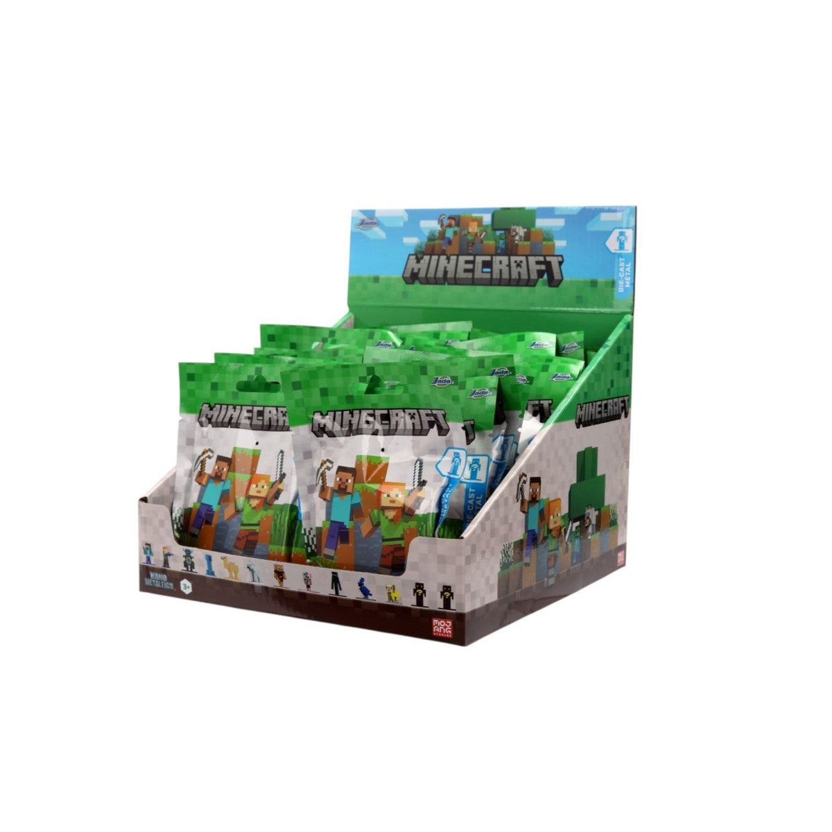 Minecraft - Nano Metalfigs Wave 7 Blind Bags (Display of 24)
