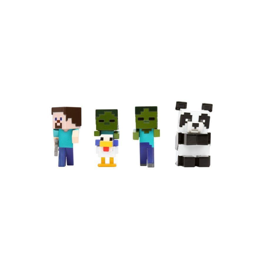 Minecraft - Minecraft 2.5" MetalFigs 4-Pack (Wave 7)