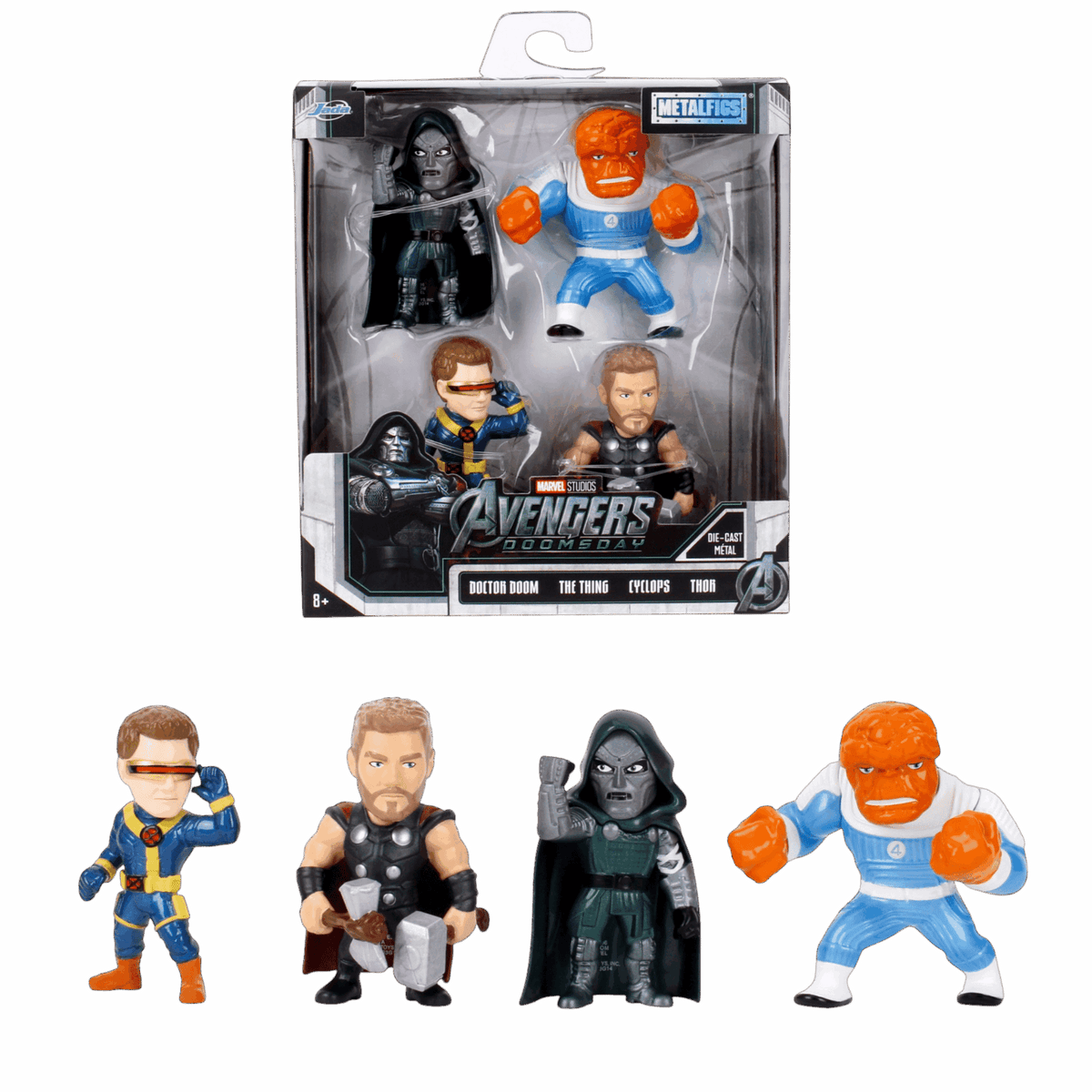Avengers: Doomsday - Avengers 2.5" MetalFigs 4-Pack
