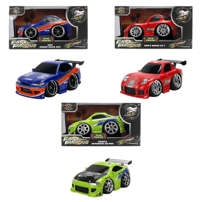 Fast & Furious - 1:28 Small Blocks Diecast Vehicle Wave 2 Assortment (Display of 6)