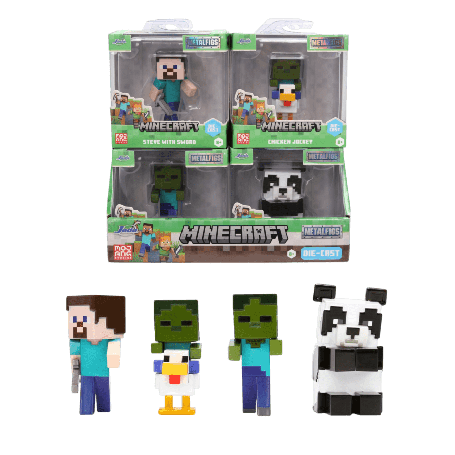 Minecraft - 2.5" Metalfigs (Wave 7) Assortment (Display of 12)