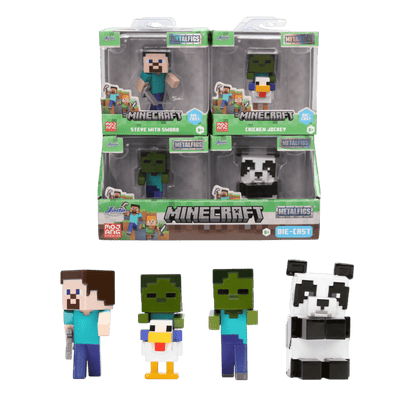 Minecraft - 2.5" Metalfigs (Wave 7) Assortment (Display of 12)