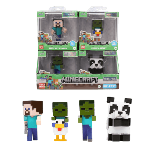 Minecraft - 2.5" Metalfigs (Wave 7) Assortment (Display of 12)
