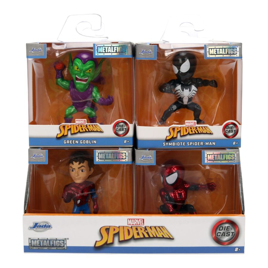 Spiderman - 2.5" Metalfigs ASST 12ct CDU (Wave 5)