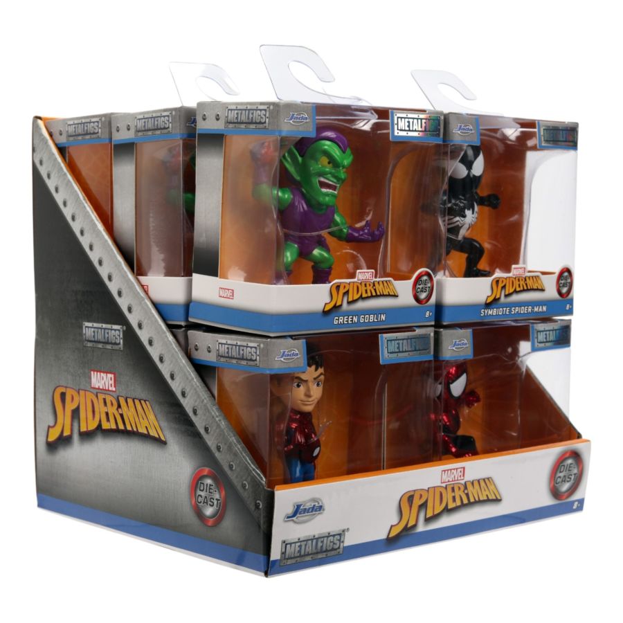 Spiderman - 2.5" Metalfigs ASST 12ct CDU (Wave 5)