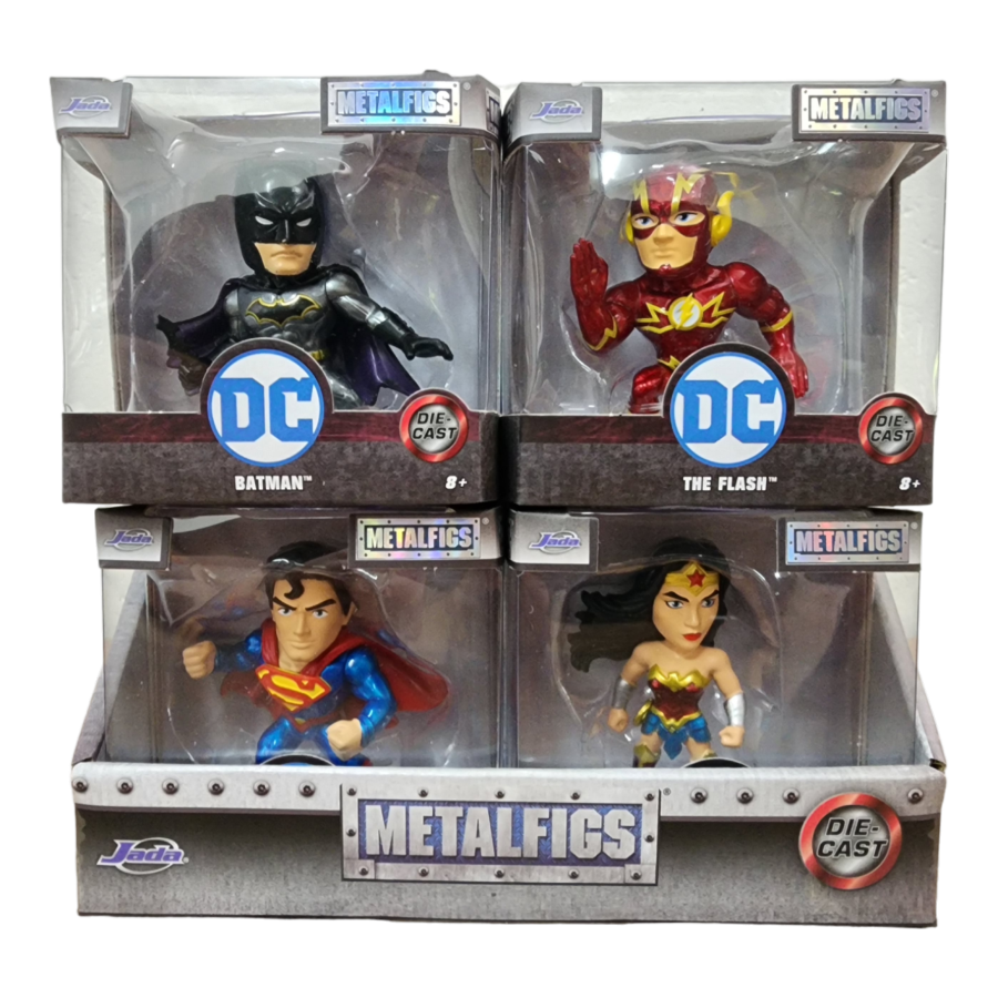 DC Comics - Justice League 2.5" MetalFig Assortment (12 Piece Display)