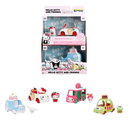 Hello Kitty - Hello Kitty & Friends Hollywood Rides Assortment (Wave 1) (Display of 8)