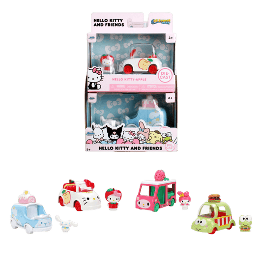 Hello Kitty - Hello Kitty & Friends Hollywood Rides Assortment (Wave 1) (Display of 8)