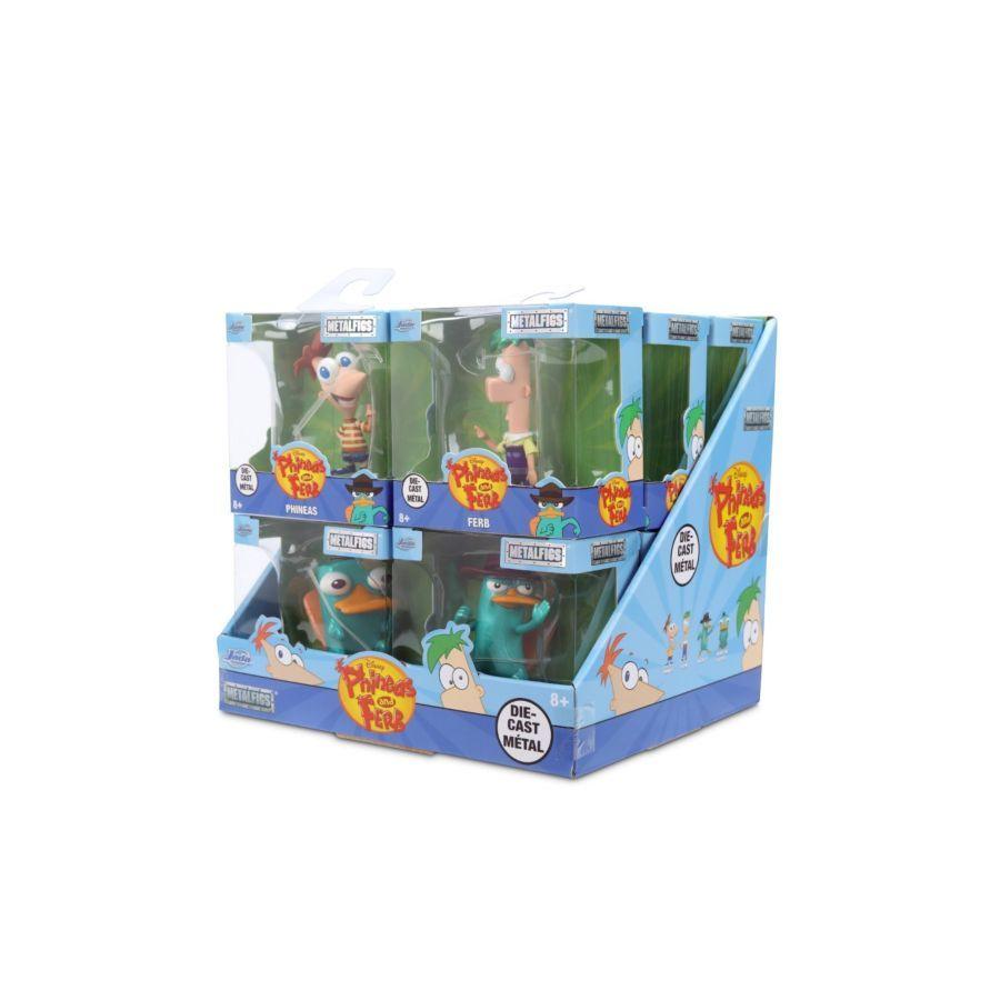 Phineas & Ferb - 2.5" Metalfigs ASST 12ct CDU