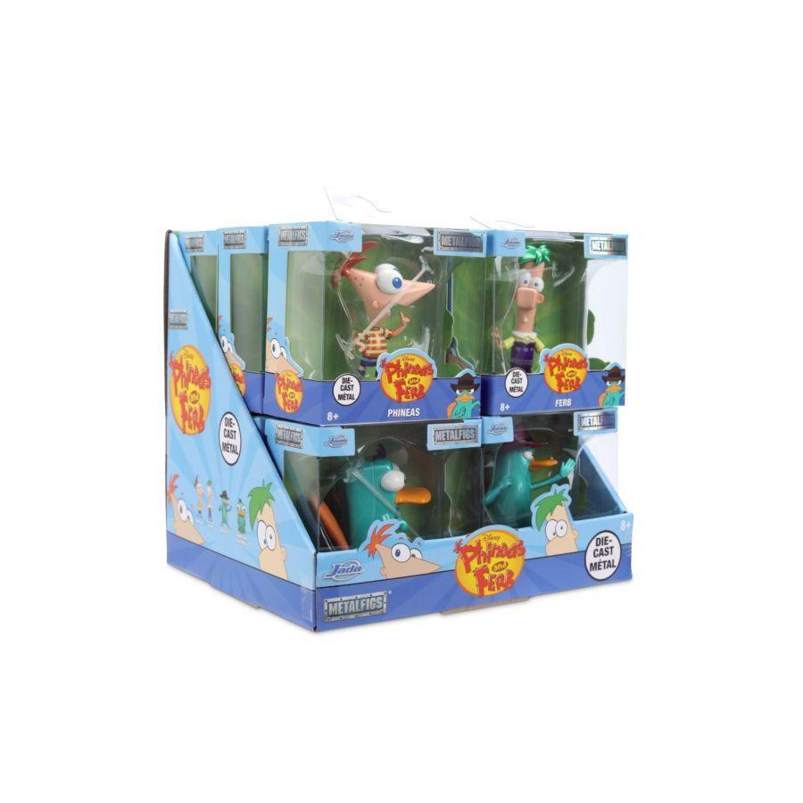 Phineas & Ferb - 2.5" Metalfigs ASST 12ct CDU