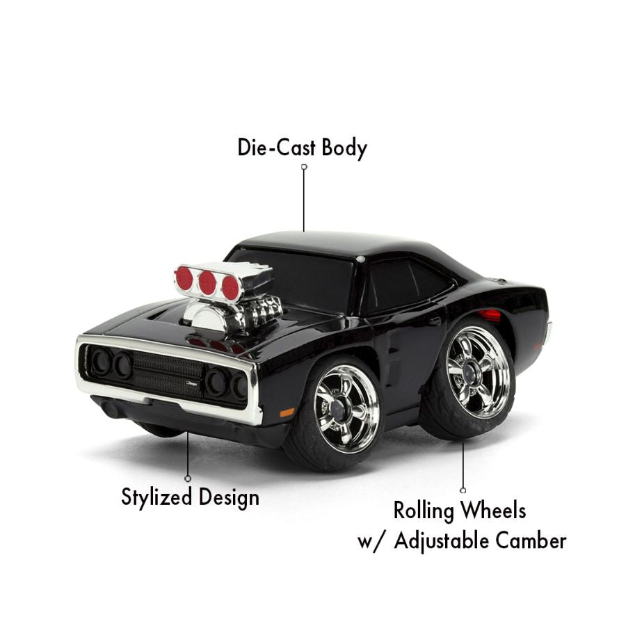 Fast & Furious - Small Blocks 1:28 Scale Diecast Vehicle Assortment (Display of 6)