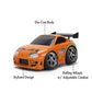 Fast & Furious - Small Blocks 1:28 Scale Diecast Vehicle Assortment (Display of 6)