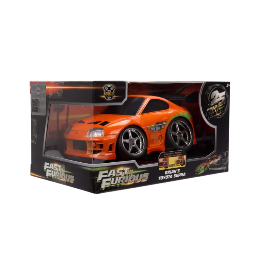 Fast & Furious - Small Blocks 1:28 Scale Diecast Vehicle Assortment (Display of 6)