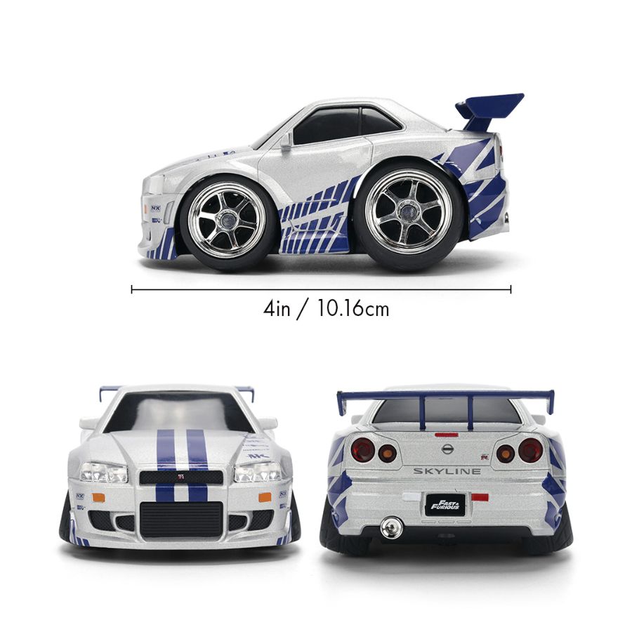 Fast & Furious - Small Blocks 1:28 Scale Diecast Vehicle Assortment (Display of 6)