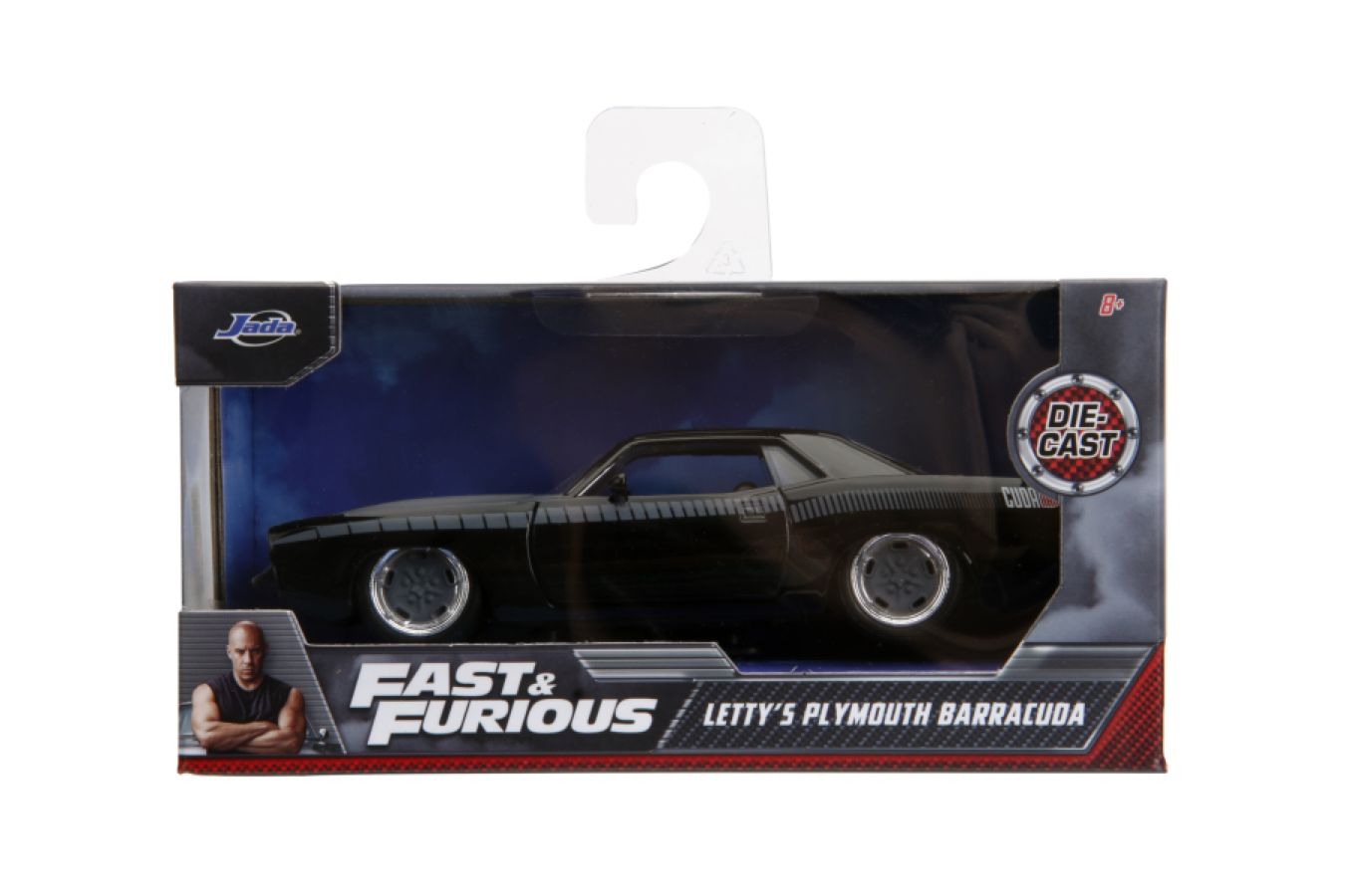 Fast and Furious - 1973 Plymouth Barracuda 1:32 Scale Hollywood Ride