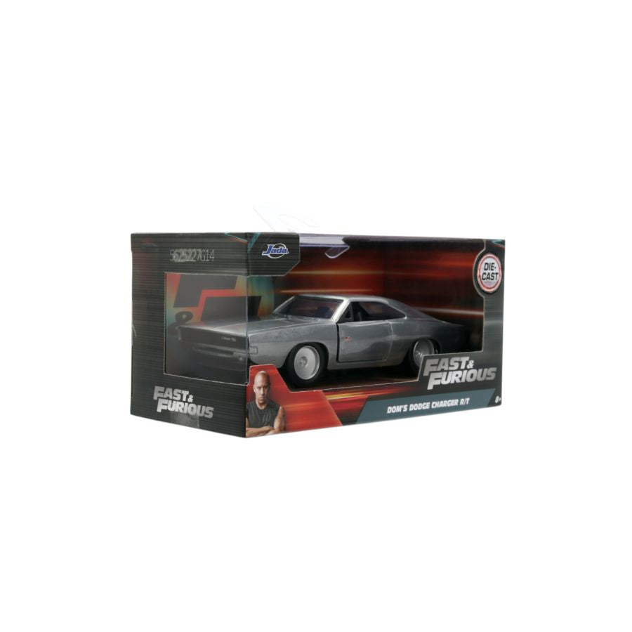 Fast & Furious - Dom's Dodge Charger (Bare Metal) 1:32 Scale Diecast Vehicle