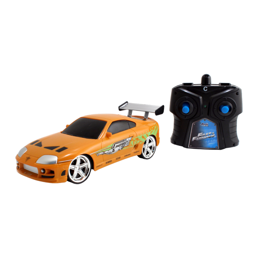 Fast & Furious - 1995 Toyota Supra 1:24 Scale Remote Control Car