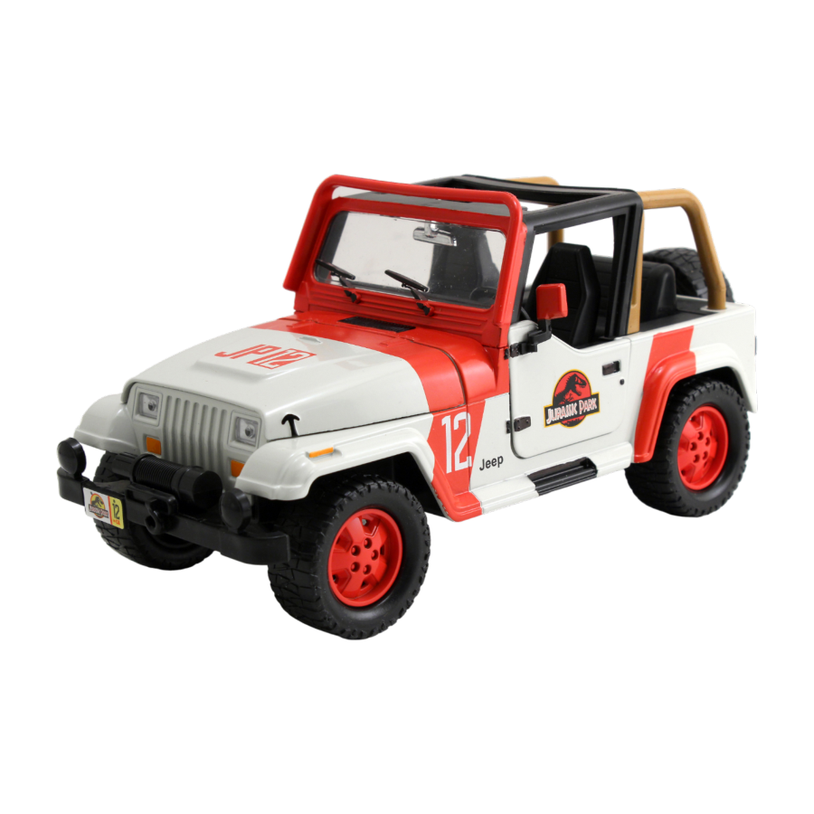 Jurassic World - '92 Jeep Wrangler 1:24 Scale Hollywood Ride