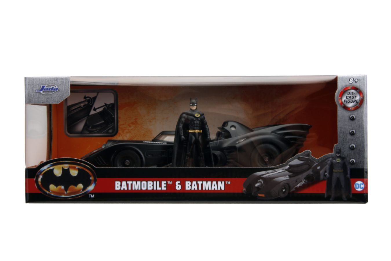 Batman (1989) - Batmobile 1:24 with Batman