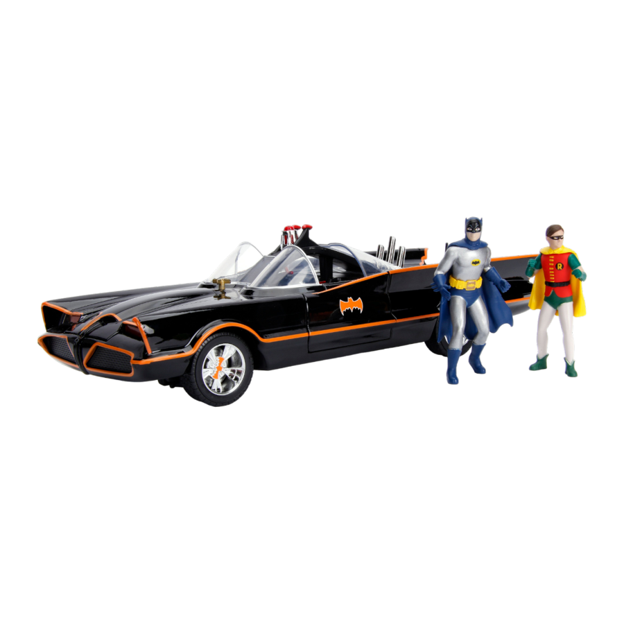 Batman (TV) - Batmobile 1:18 w/Batman