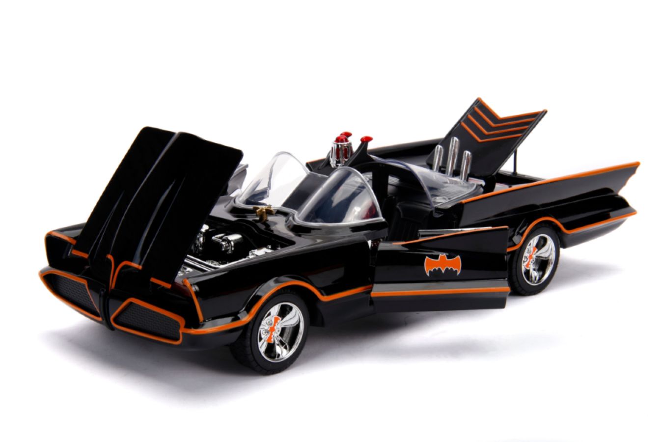 Batman (TV) - Batmobile 1:18 w/Batman