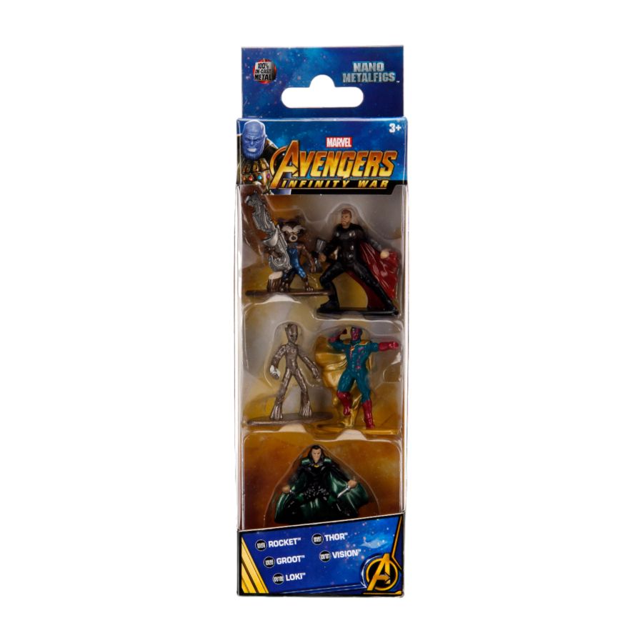 Avengers 3: Infinity War - Nano Metal Figs 5-pack #2