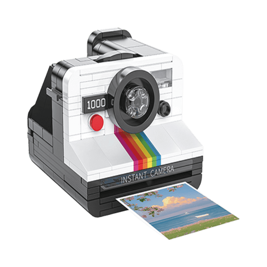 JAKI - Instant Print Camera Plastic Brick Model Kit (235 Piece Set)