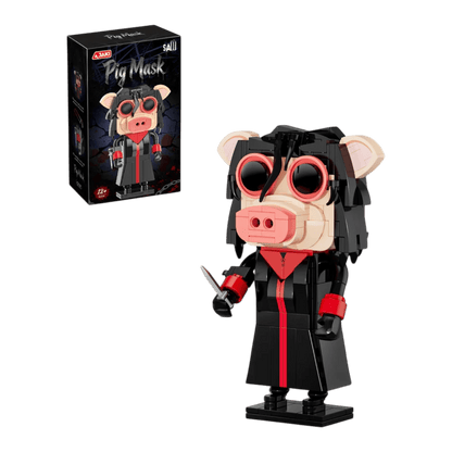 Saw - Pig Mask Plastic Brick Kit (314 Piece Set)
