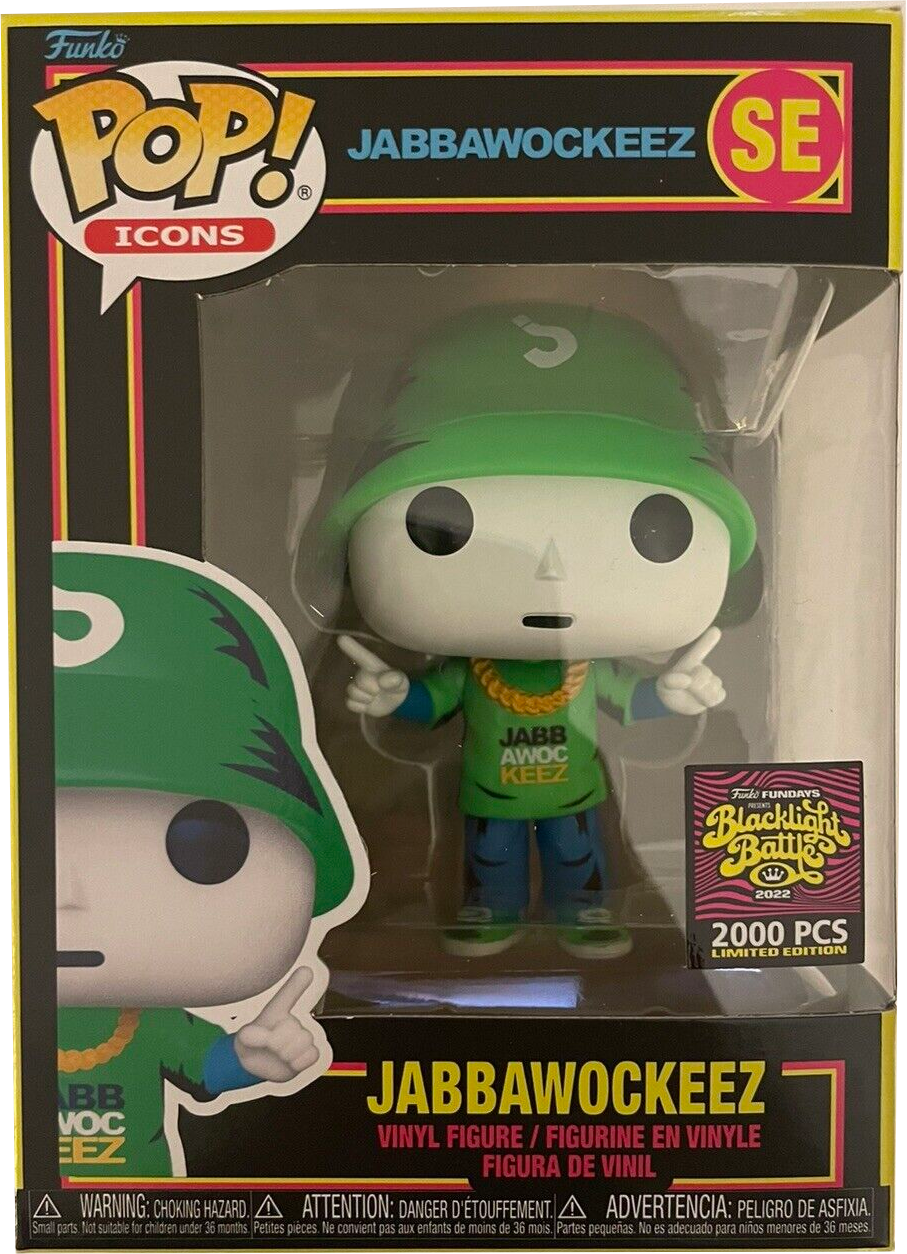 Jabbawockeez - Jabbawockeez 2022 Blacklight Battle Pop Vinyl #SE