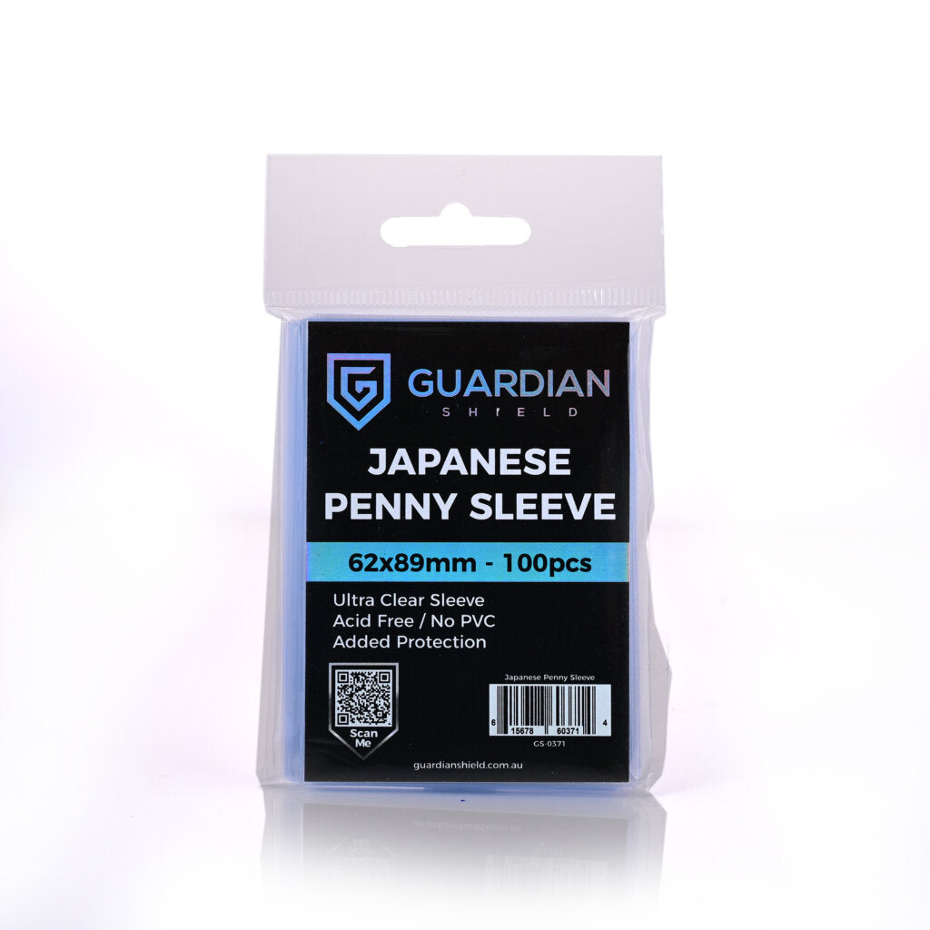 GUARDIAN SHIELD  Japanese Penny Sleeve 100pk