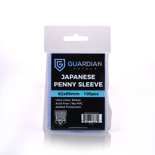 GUARDIAN SHIELD  Japanese Penny Sleeve 100pk