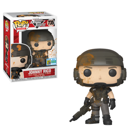Starship Troopers - Johnny Rico Muddy 2019 SDCC US Exclusive Pop! Vinyl #735