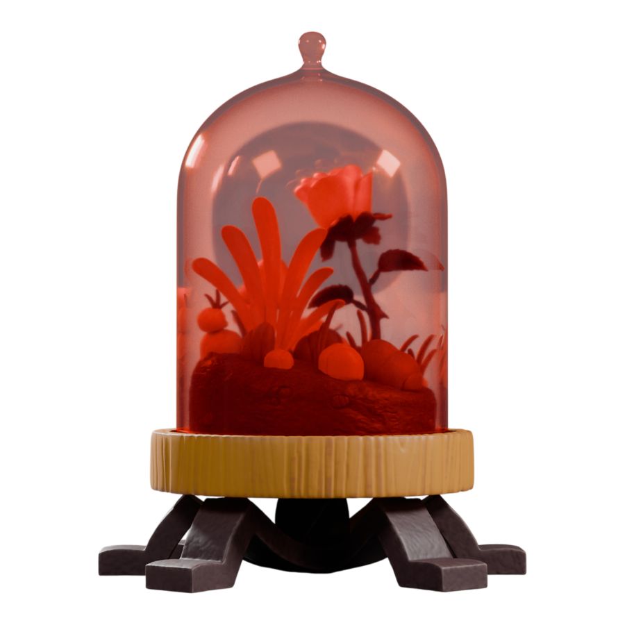 Kaleidos - Terrorium Crab Cloche 6" Designer Toy