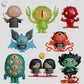 Kaleidos Creative - Odds N Sods Blind Box Series 1 (Display of 6)