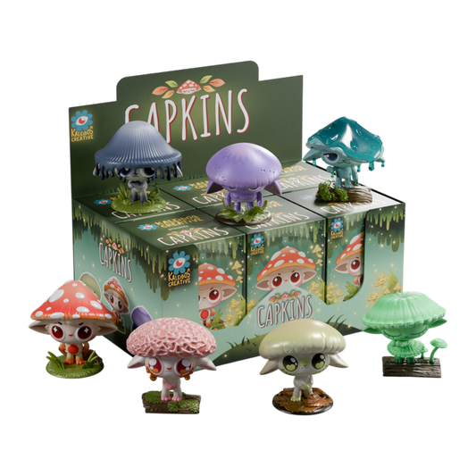 Kaleidos Creative - Capkins Blind Box Series 1 (Display of 6)