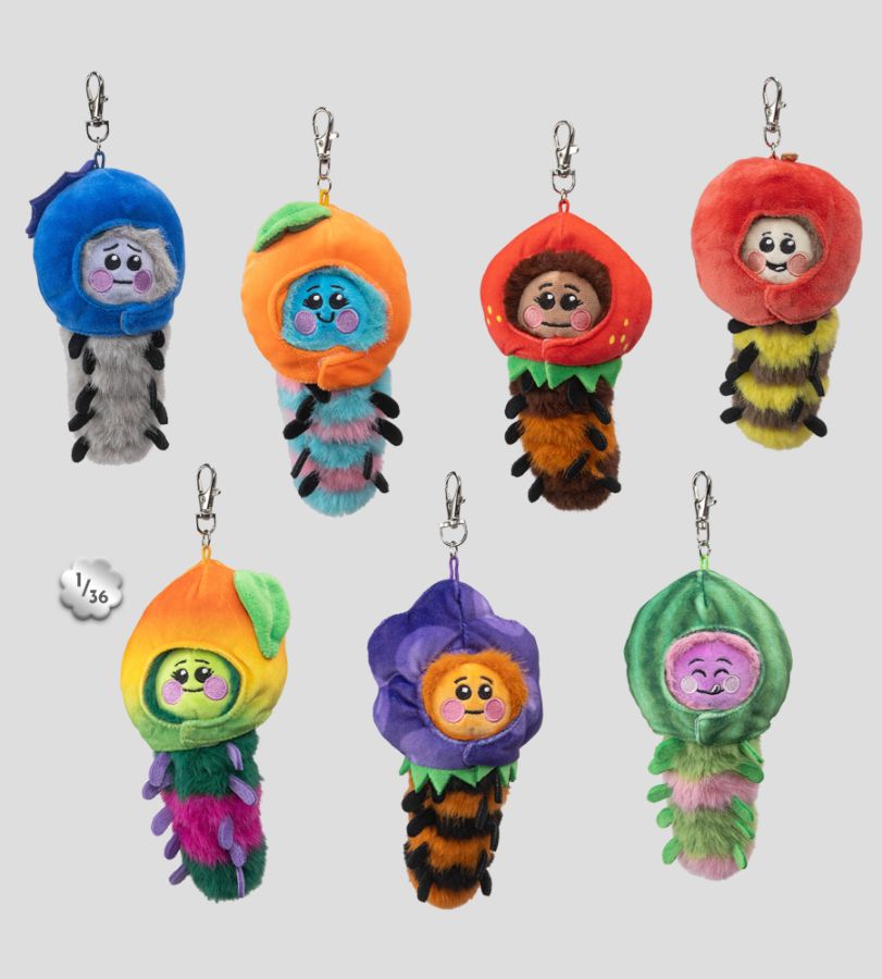 Kaleidos Creative - Wooly Bear & Friends Plush Blind Box Series 1 (Display of 6)