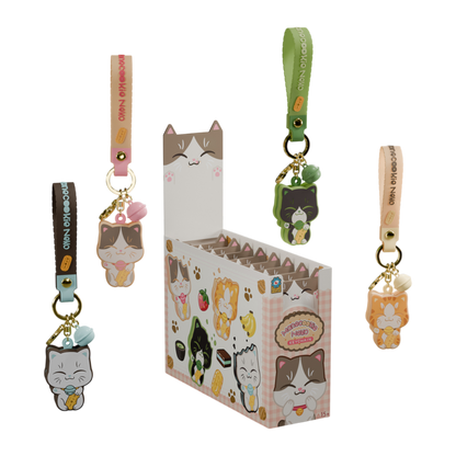Kaleidos Creative - Manecookie Neko Keychain Blind Series 1 (Display of 8)
