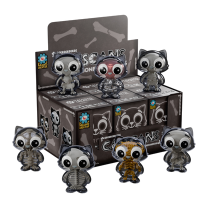 Kaleidos Creative - Catscans Bare Bones Blind Box Series 2 (Display of 6)
