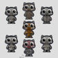 Kaleidos Creative - Catscans Bare Bones Blind Box Series 2 (Display of 6)