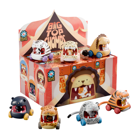 Kaleidos Creative - Big Top Chomps Blind Box Series 1 (Display of 6)