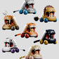 Kaleidos Creative - Big Top Chomps Blind Box Series 1 (Display of 6)