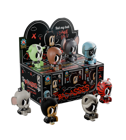 Kaleidos – Tiny Shiny Hiney Badasses Blind Box Assortment (Display of 6) (Series 2)
