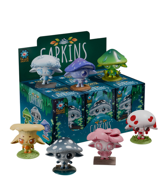 Kaleidos Creative - Capkins Blind Box Assortment (Display of 6) (Series 2)