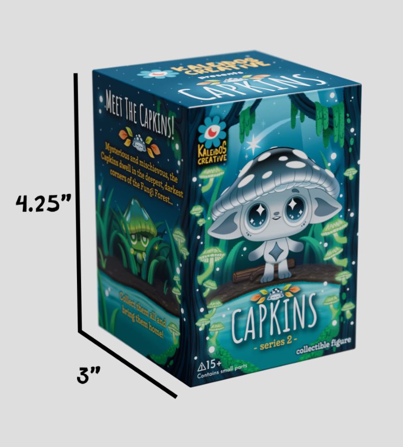 Kaleidos Creative - Capkins Blind Box Assortment (Display of 6) (Series 2)