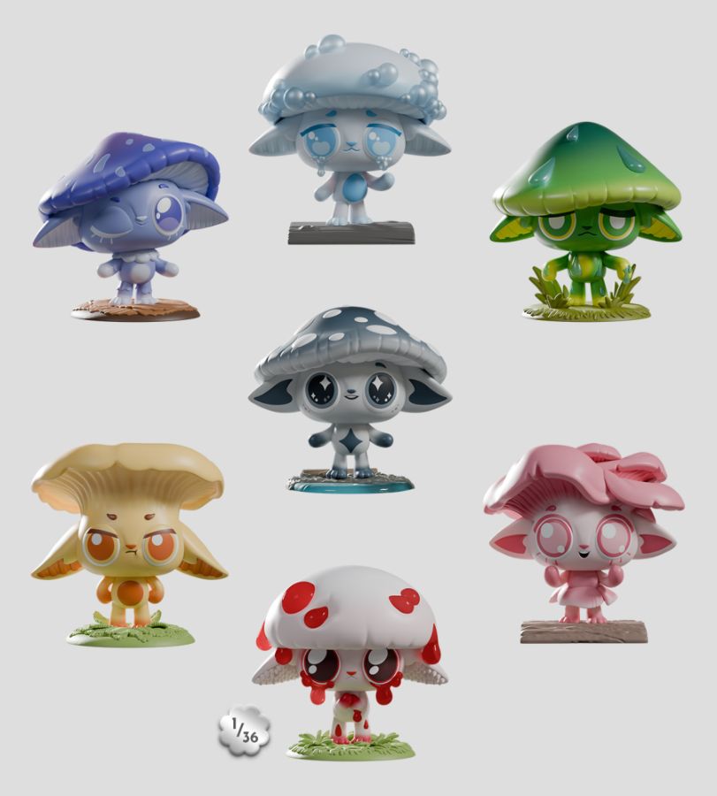 Kaleidos Creative - Capkins Blind Box Assortment (Display of 6) (Series 2)