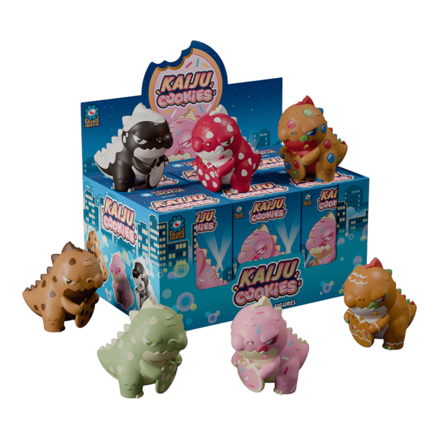 Kaleidos - Kaiju Cookies Series 1 Blind Box Assortment (Display of 6)